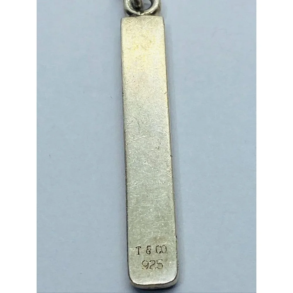 TIFFANY & Co Sterling Silver 925 Nautical Boat Flag Enamel Keychain  READ - Picture 6 of 9